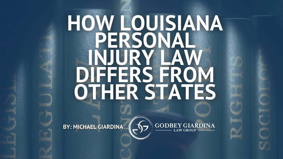 How Louisiana Personal Injury Law Differs From Other States | GGLG
