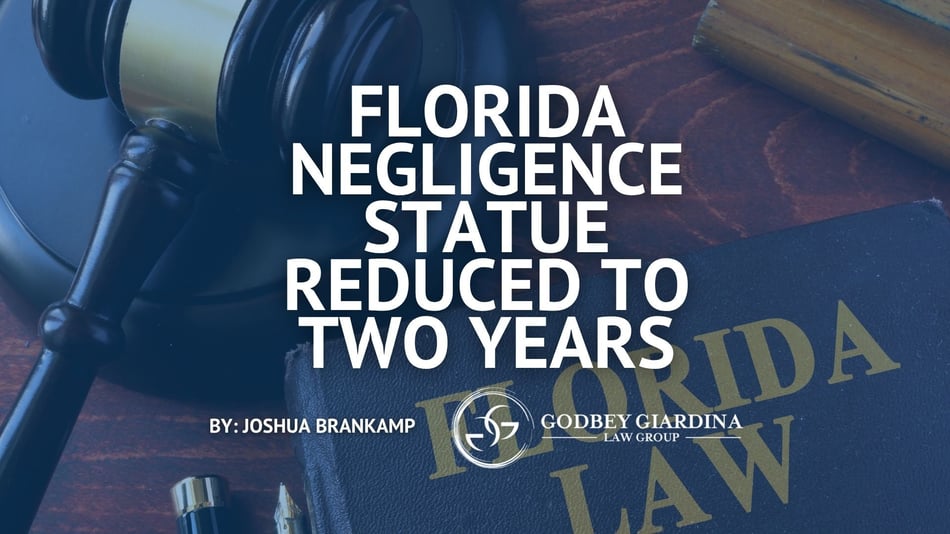 Florida Negligence Statute of Limitations Reduced to Two Years | GGLG